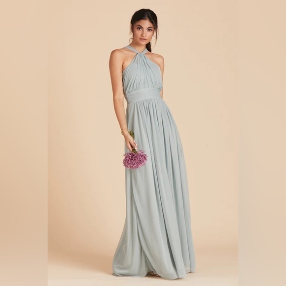 NWT Birdy Grey Kiko Dress in Mesh Sage - Picture 1 of 5